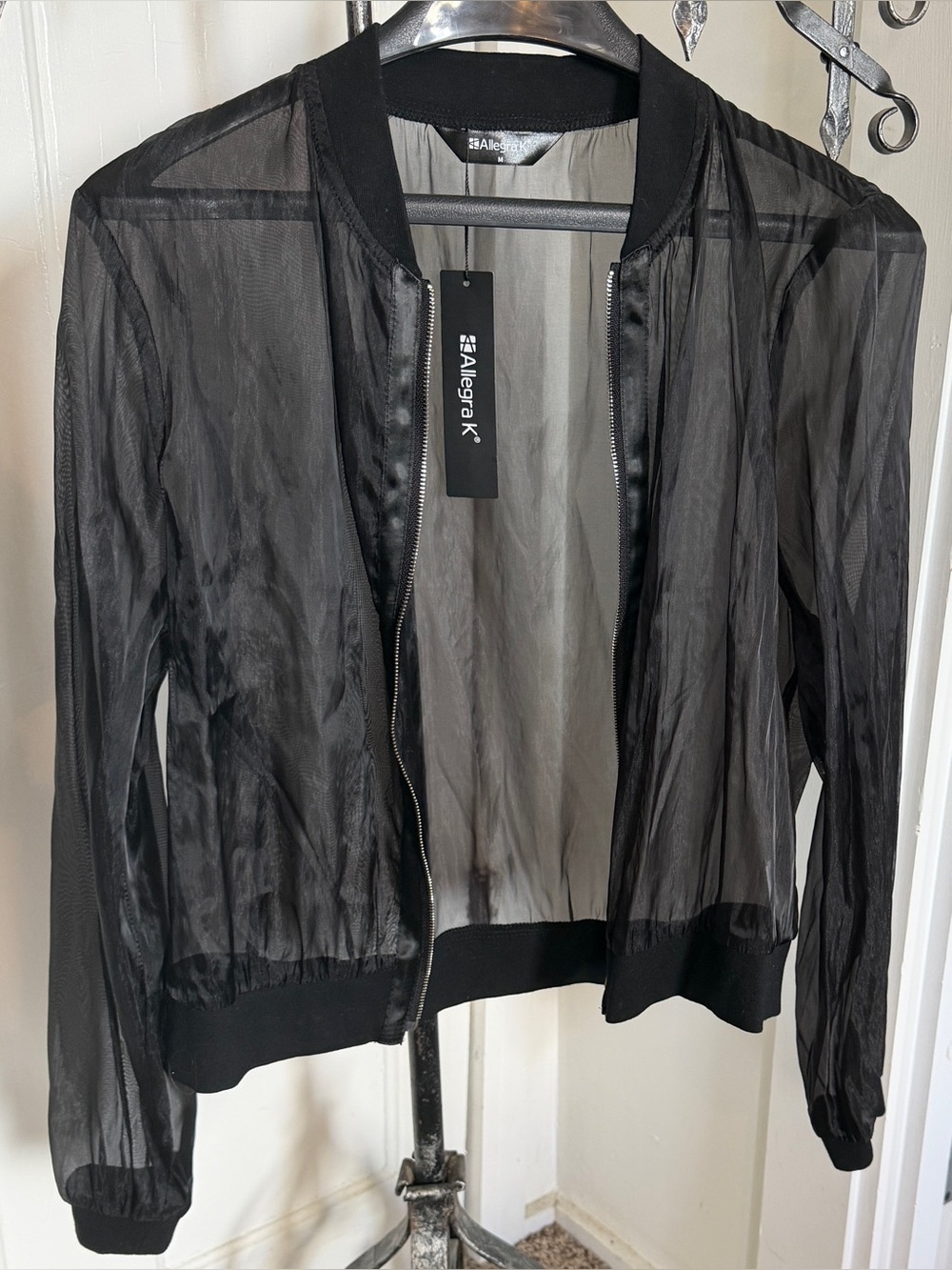 Allegra K shear, runner’s jacket